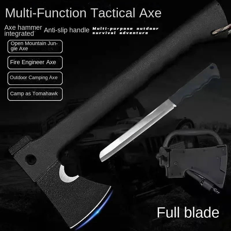 Outdoor Axe Mountain Caving Axe FirewoodTactical Camping Survival Equipment Mountain Cutting Axe multi tool tactical equipment