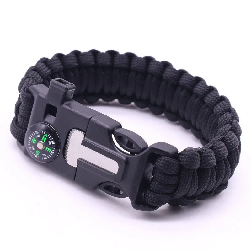 Umbrella Rope Bracelet Survival Bracelet Multifunctional Five-in-One Multifunctional Outdoor Umbrella Rope Camping Adventure