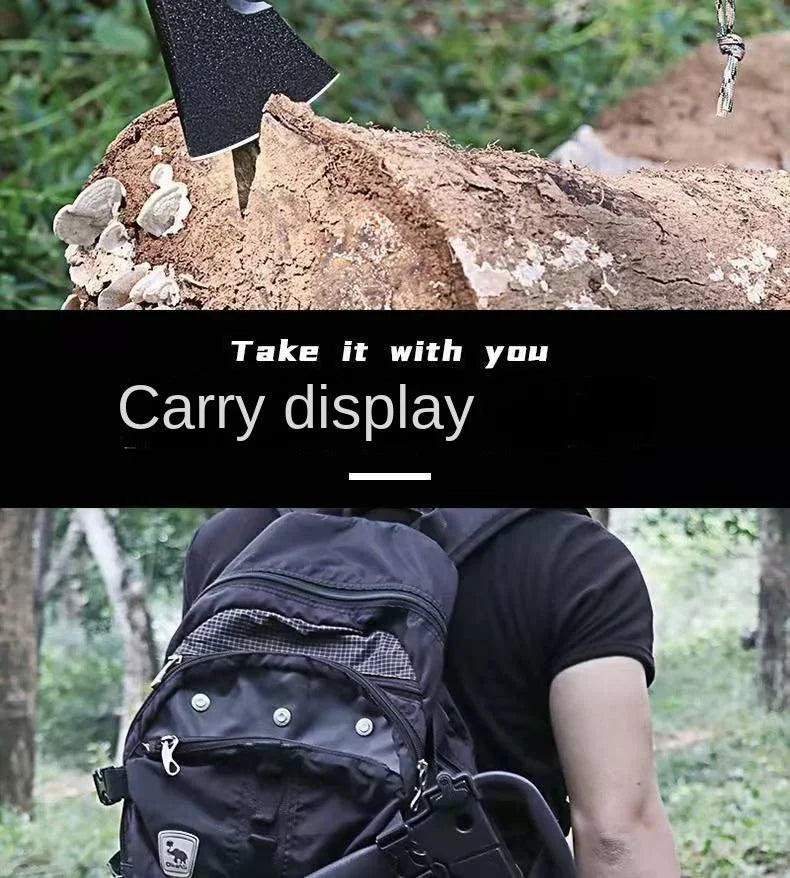 Outdoor Axe Mountain Caving Axe FirewoodTactical Camping Survival Equipment Mountain Cutting Axe multi tool tactical equipment