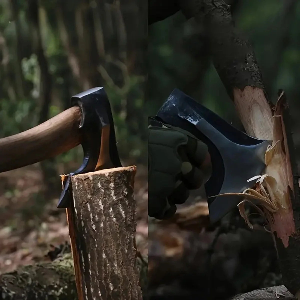 Outdoors Hand Axe Tactical Survival Ax Professional Hatchet for Firewood Multifunctional Axe for Cutting Wood Camping Supplies