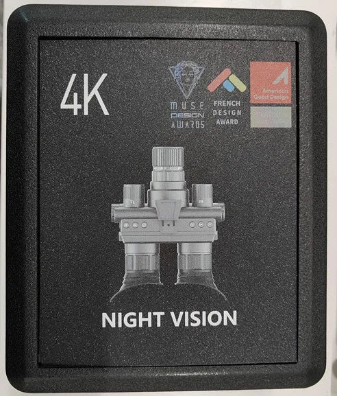 Night Vision Goggles with Head Mounted 4K Infrared Night Vision Binoculars Rechargeable Battery Tactical Z9157 for Hunting