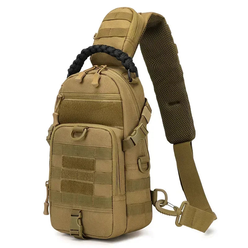 Outdoor camping chest bag tactical backpack sports shoulder hiking climbing ride fishing Moore Sling EDC EDC Fanny Pack