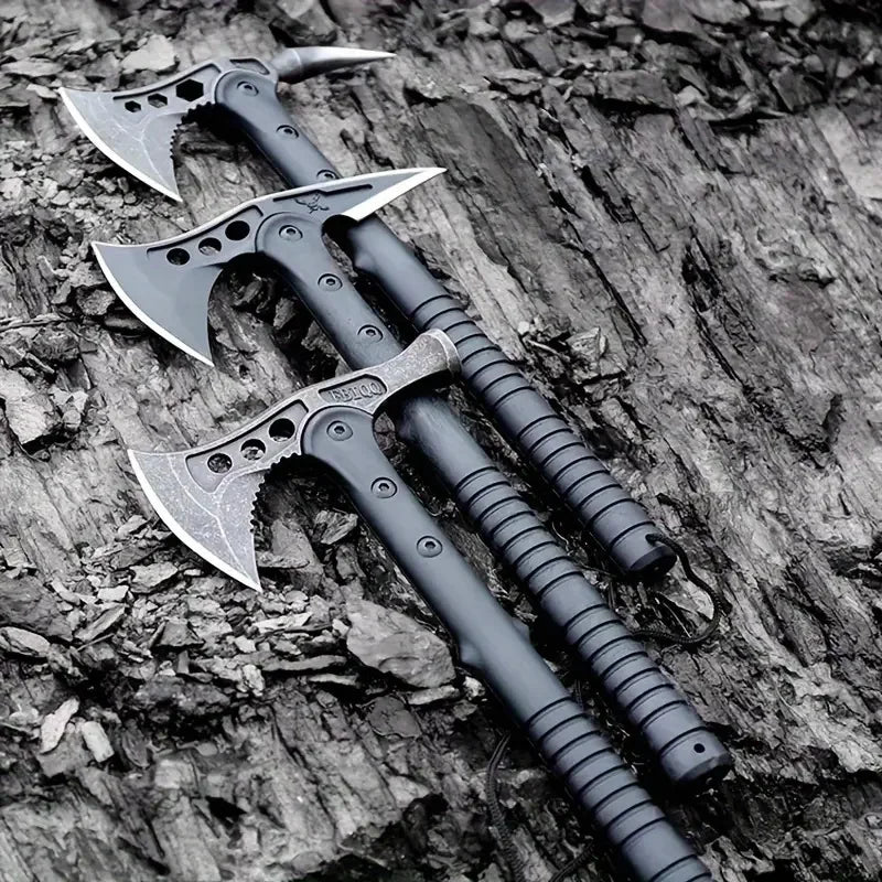 1 Portable Axe, Multifunctional Survival Axe, Pointed Axe, Hammerhead Axe, Chili Axe, Sharp, with a High Toughness Handle