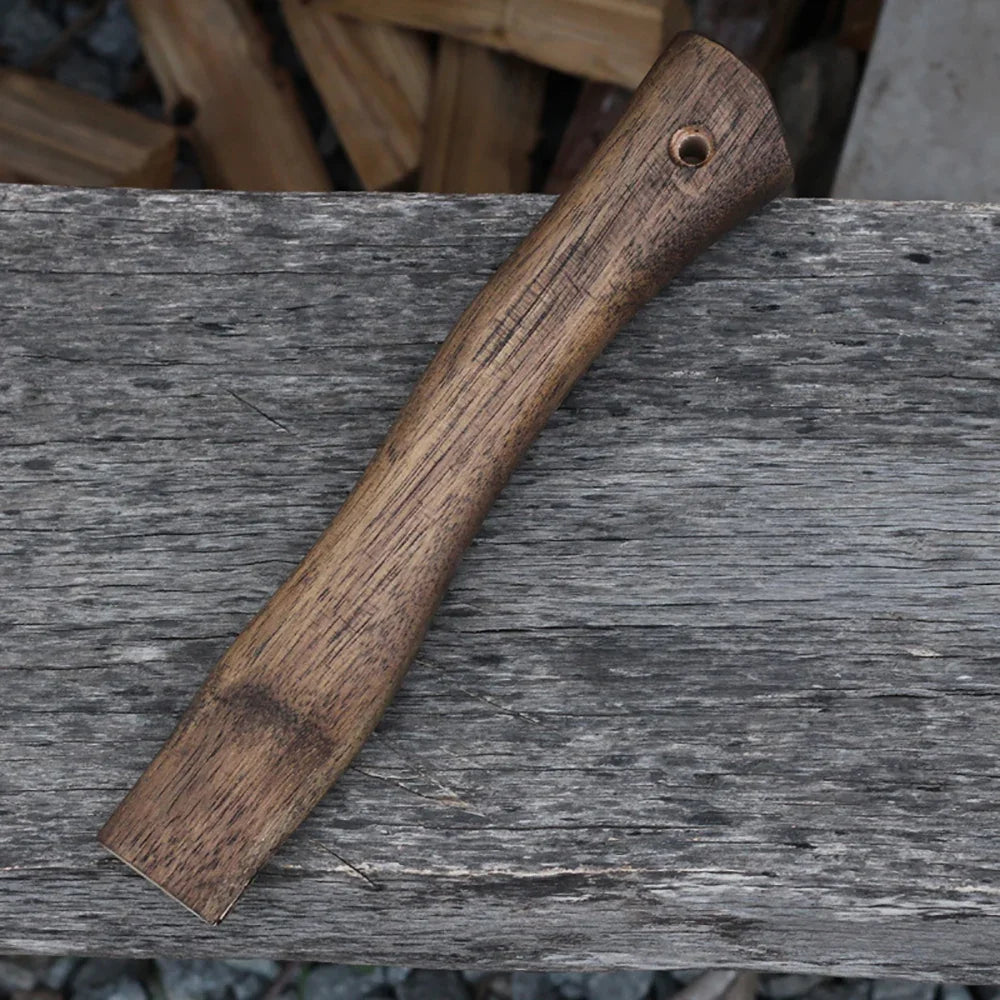 Walnut Axe Handle with Hole Wedge Accessories for DIY Outdoor Axes Hammers Survival Camping Gear Tomahawk Viking Axe