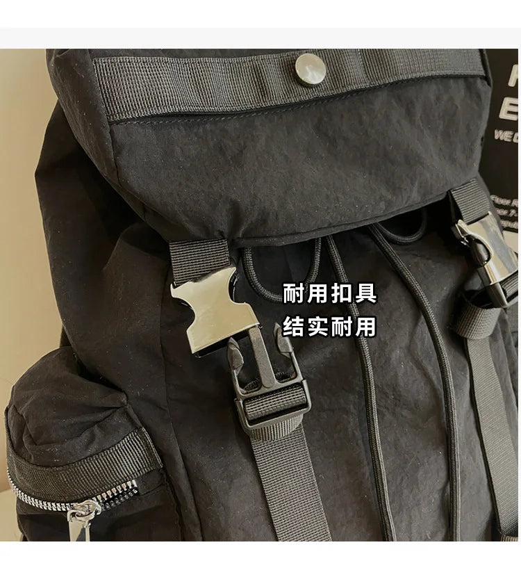 2025 Outdoor Hiking Backpack Large Capacity Waterproof Durable Rucksack for Students Travel Fitness Gym