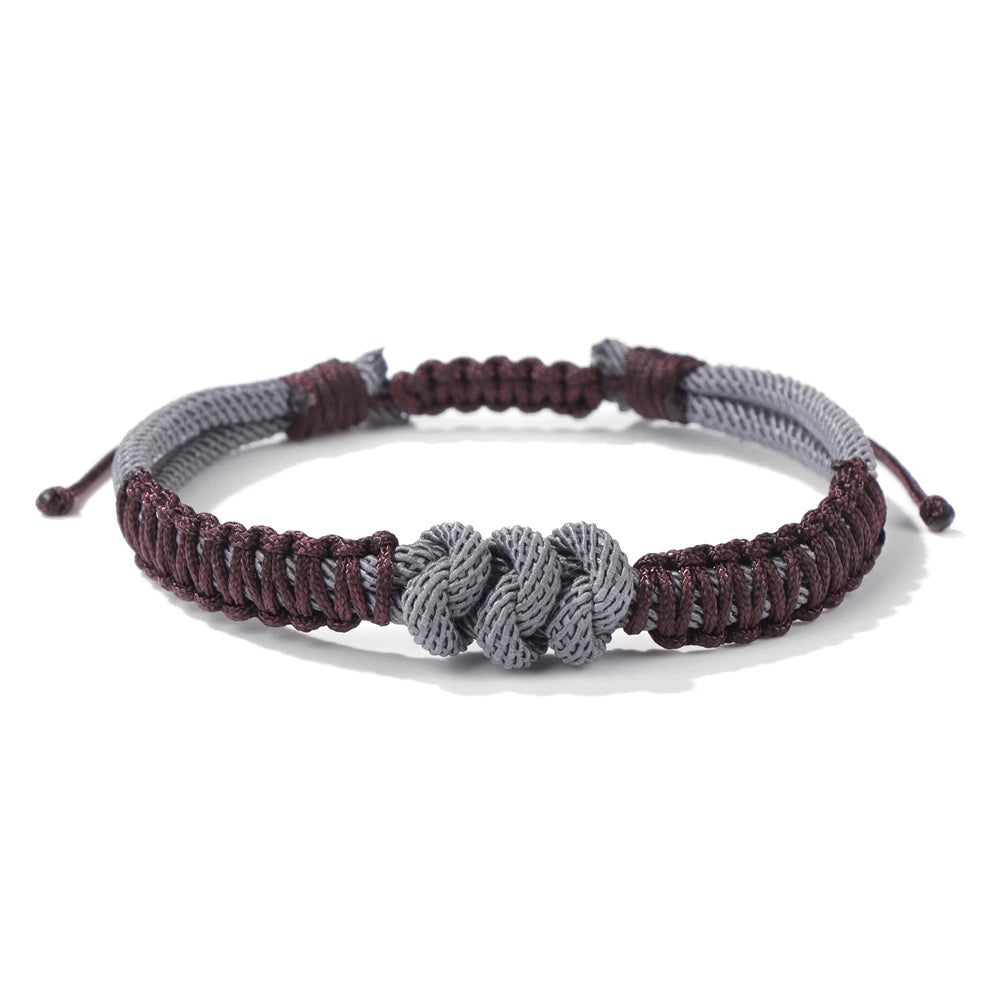 New Fashion Men Rope Bracelet Colorful Survival Braclet Gift For Him Camping Lucky Minimalist Yoga Party Jewelry Dropshipping