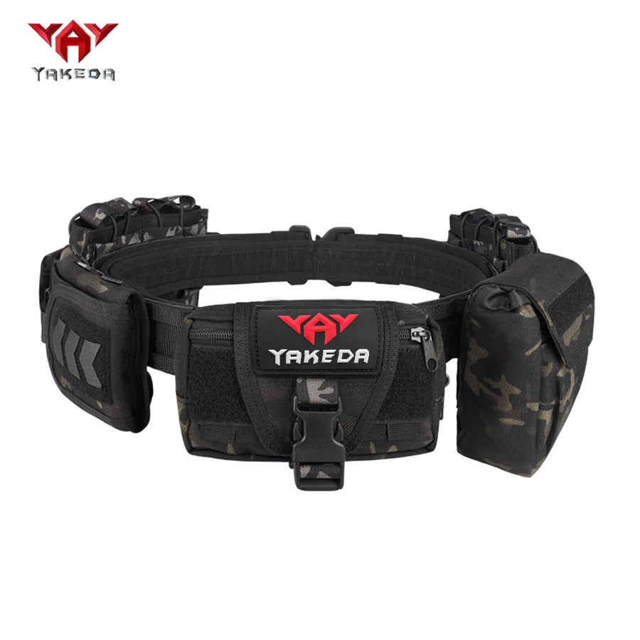 YAKEDA Detachable multifunctional belt suitable for outdoor hiking and camping