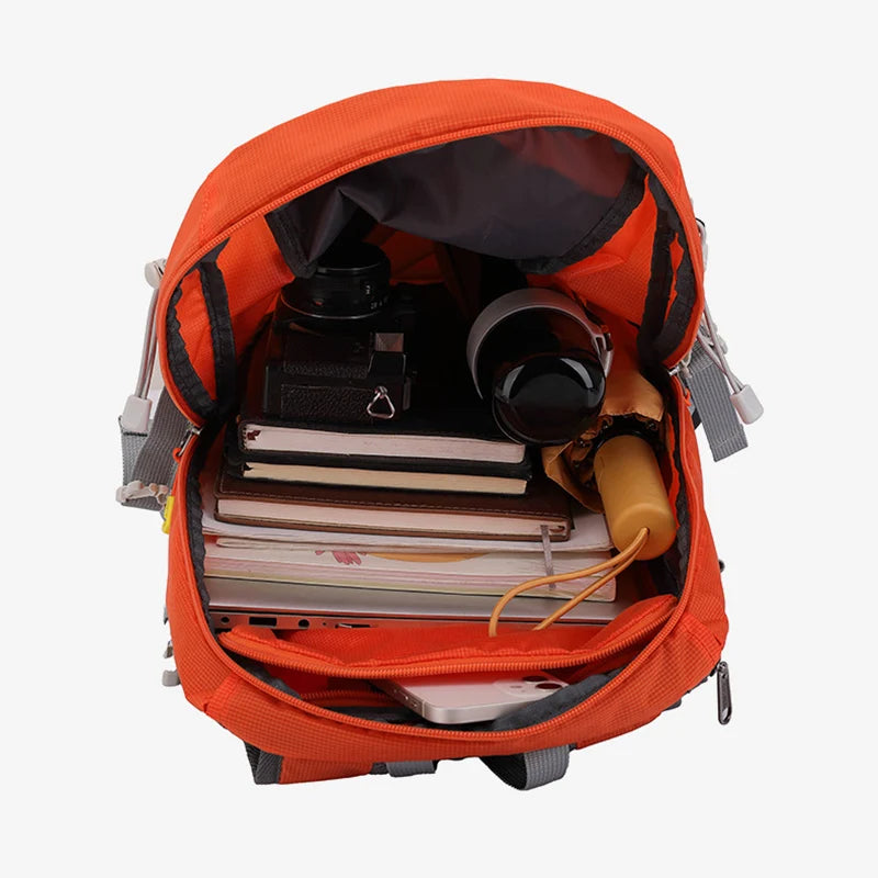 Hiking Backpack 25L Mountaineering Backpacks Large Climbing Rucksack Outdoor Camping Bags Waterproof Foldable Men Sports Packs