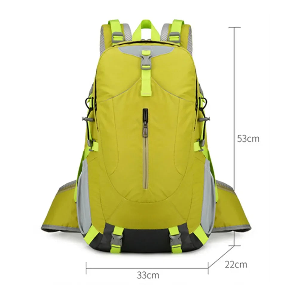 Backpacks 40 Liter Outdoor Hiking Backpack Waterproof Men's and Women's Lightweight Backpack Large Capacity Travel Mochila Bolsa