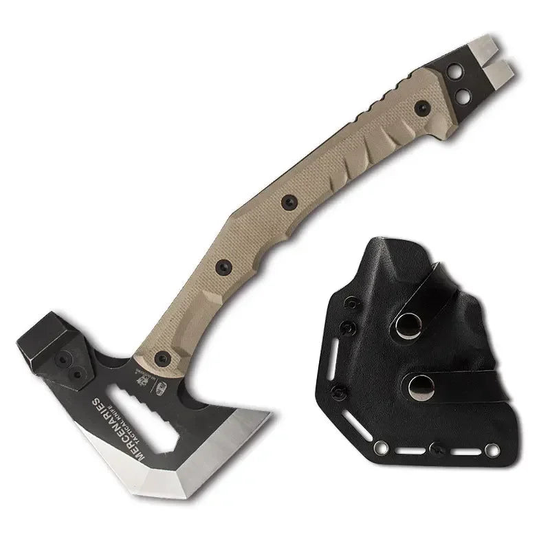 Mercenarys Axe Camping Touris Ax Multifunctional Hatchet Tactical Hunting Tools Tomahawk Hammer Outdoor Survival Accessories
