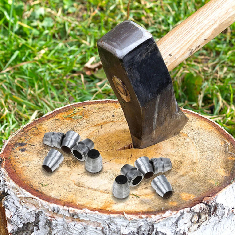 20 Pcs Metal Iron Wedges Hammer Handle Splitting Wedge Set For Axe Claw Hammer Steel For Carpentry Maintenance