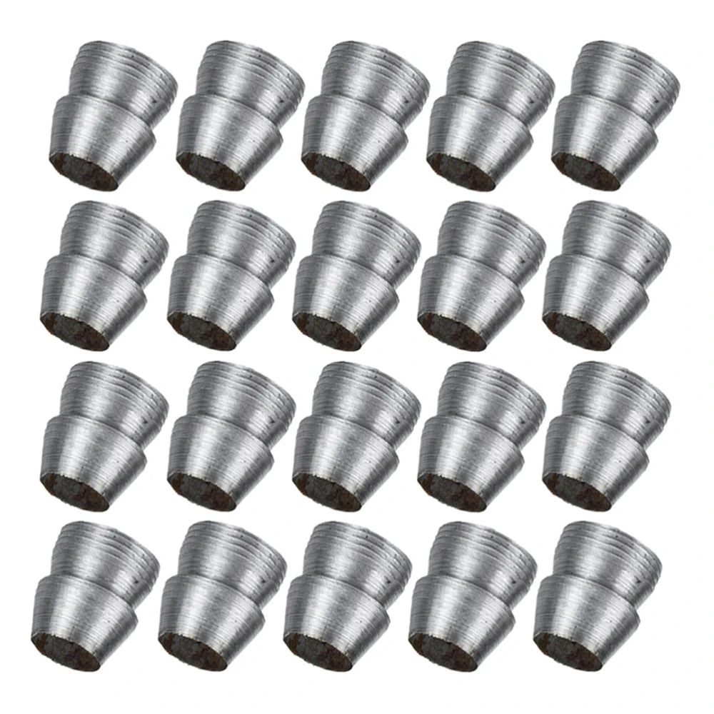 20 Pcs Metal Iron Wedges Hammer Handle Splitting Wedge Set For Axe Claw Hammer Steel For Carpentry Maintenance