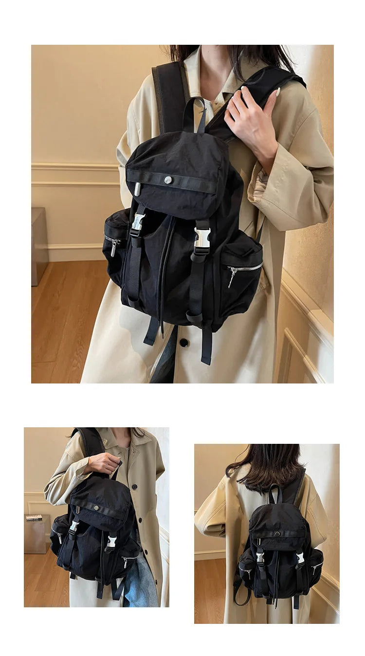 2025 Outdoor Hiking Backpack Large Capacity Waterproof Durable Rucksack for Students Travel Fitness Gym