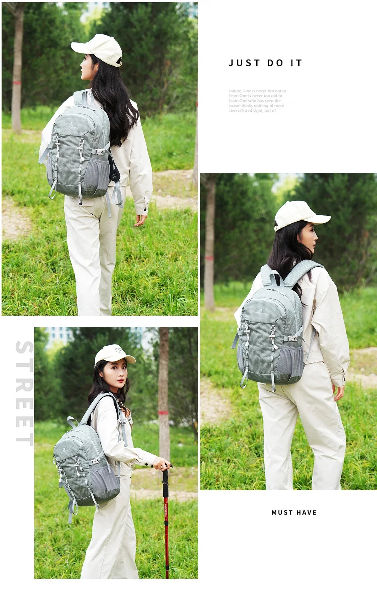 New Outdoor Travel Backpack For Weekend Hiking Backpack Portable Travel Backpack Hiking Backpack Cycling Bag School Bag