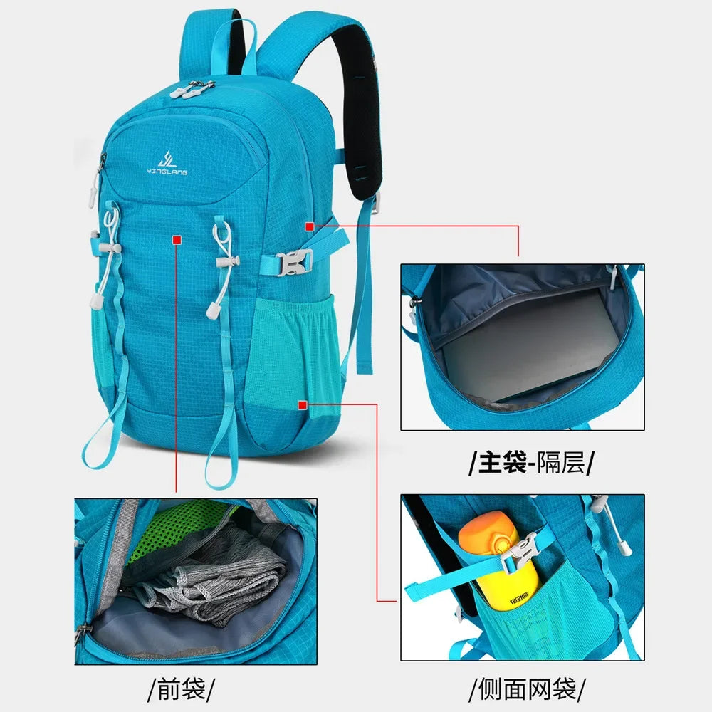 New Outdoor Travel Backpack For Weekend Hiking Backpack Portable Travel Backpack Hiking Backpack Cycling Bag School Bag