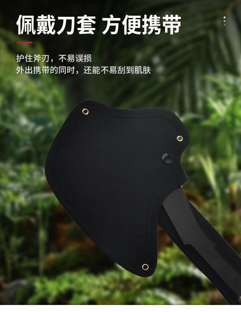 Outdoor super practical camping cooking axe knife, mountain cutting, wood chopping axe, car mounted portable tool