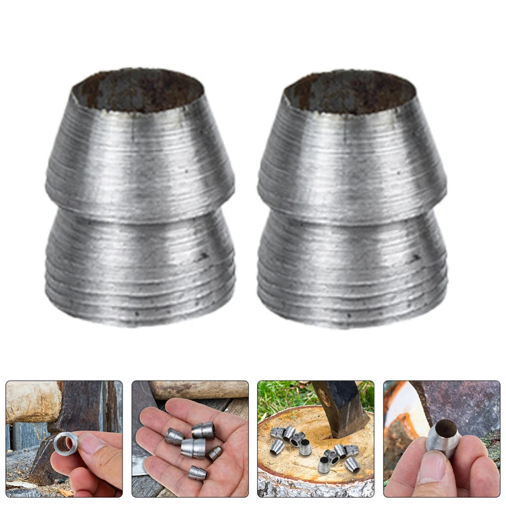 20 Pcs Metal Iron Wedges Hammer Handle Splitting Wedge Set For Axe Claw Hammer Steel For Carpentry Maintenance