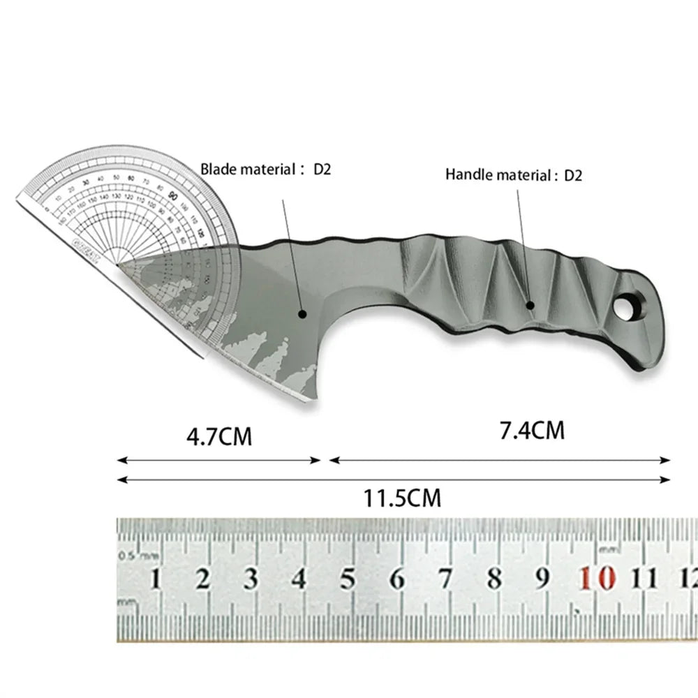 Mini Axe Outdoor Fixed Blade D2 Blade and Handle High Hardness Hunting Self Defense EDC Tactical Rescue Tool with Original Box