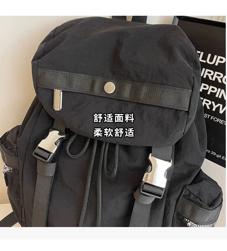 2025 Outdoor Hiking Backpack Large Capacity Waterproof Durable Rucksack for Students Travel Fitness Gym