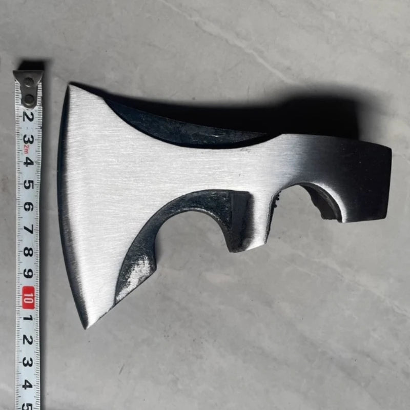 Survival Axe Heads Only Outdoor Camping Equipment Axe Head Steel Play Appreciate Ax Head Splitting Wood Firewood Hand Tools