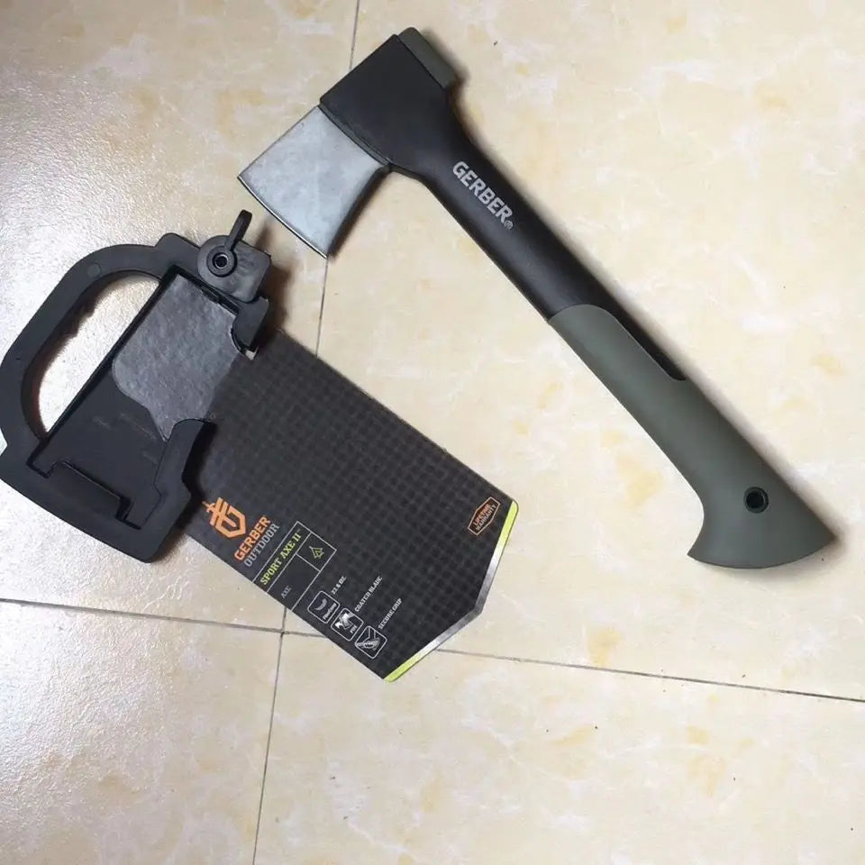 Soldier axe High hardness outdoor mountain cutting small portable multi-functional outdoor hand axe