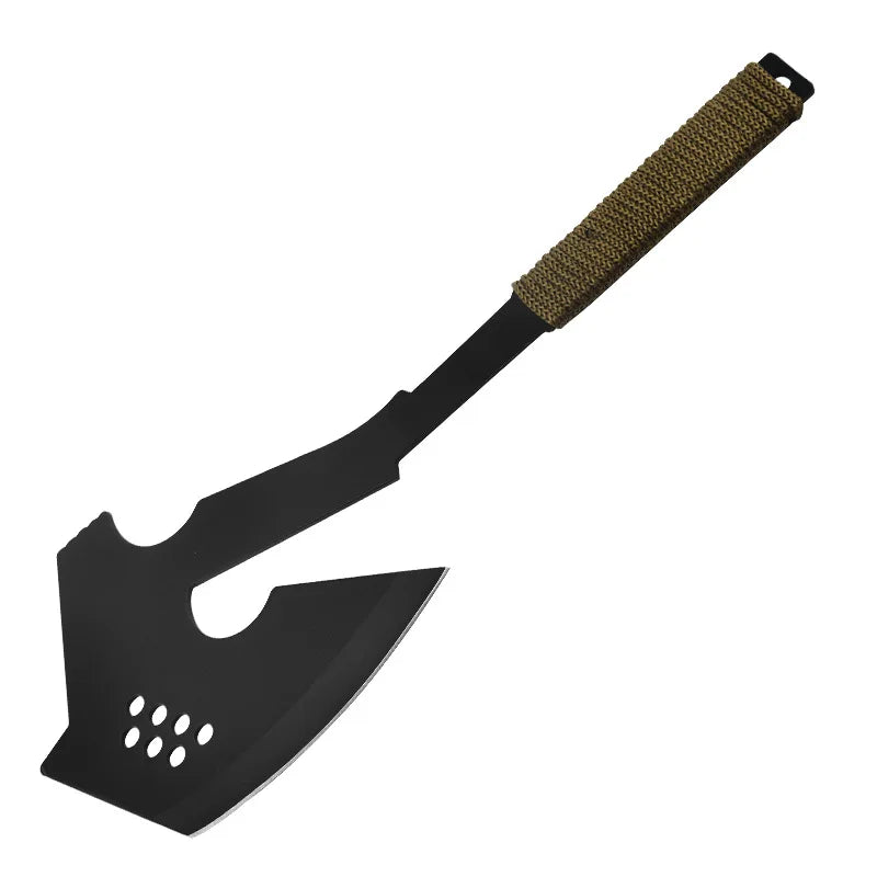 Outdoor super practical camping cooking axe knife, mountain cutting, wood chopping axe, car mounted portable tool