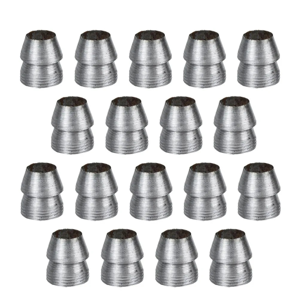 20 Pcs Metal Iron Wedges Hammer Handle Splitting Wedge Set For Axe Claw Hammer Steel For Carpentry Maintenance
