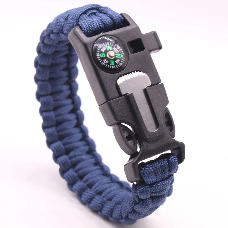Umbrella Rope Bracelet Survival Bracelet Multifunctional Five-in-One Multifunctional Outdoor Umbrella Rope Camping Adventure