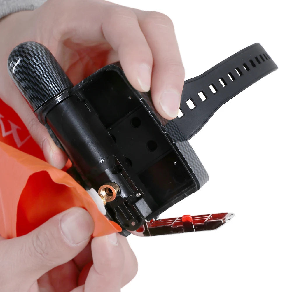 Portable Anti Drowning Lifesaving Bracelet Floating Swimming Safety Self Rescue Wristband for Outdoor Supplies