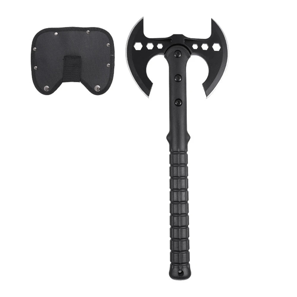 Tactical axe, mountain carving, woodworking axe, chopping wood, firefighting axe, vehicle mounted camping axe