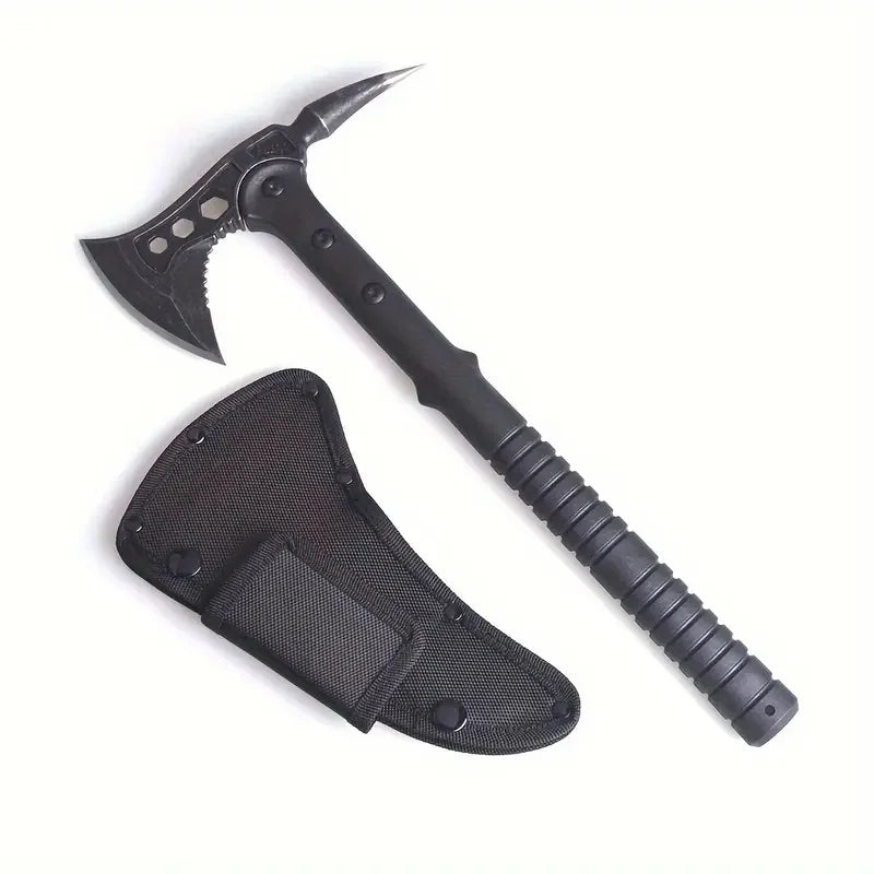 1 Portable Axe, Multifunctional Survival Axe, Pointed Axe, Hammerhead Axe, Chili Axe, Sharp, with a High Toughness Handle