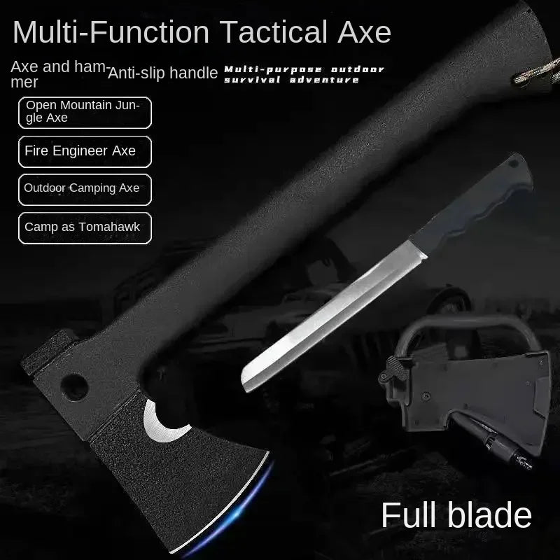Outdoor Axe Mountain Caving Axe FirewoodTactical Camping Survival Equipment Mountain Cutting Axe multi tool tactical equipment