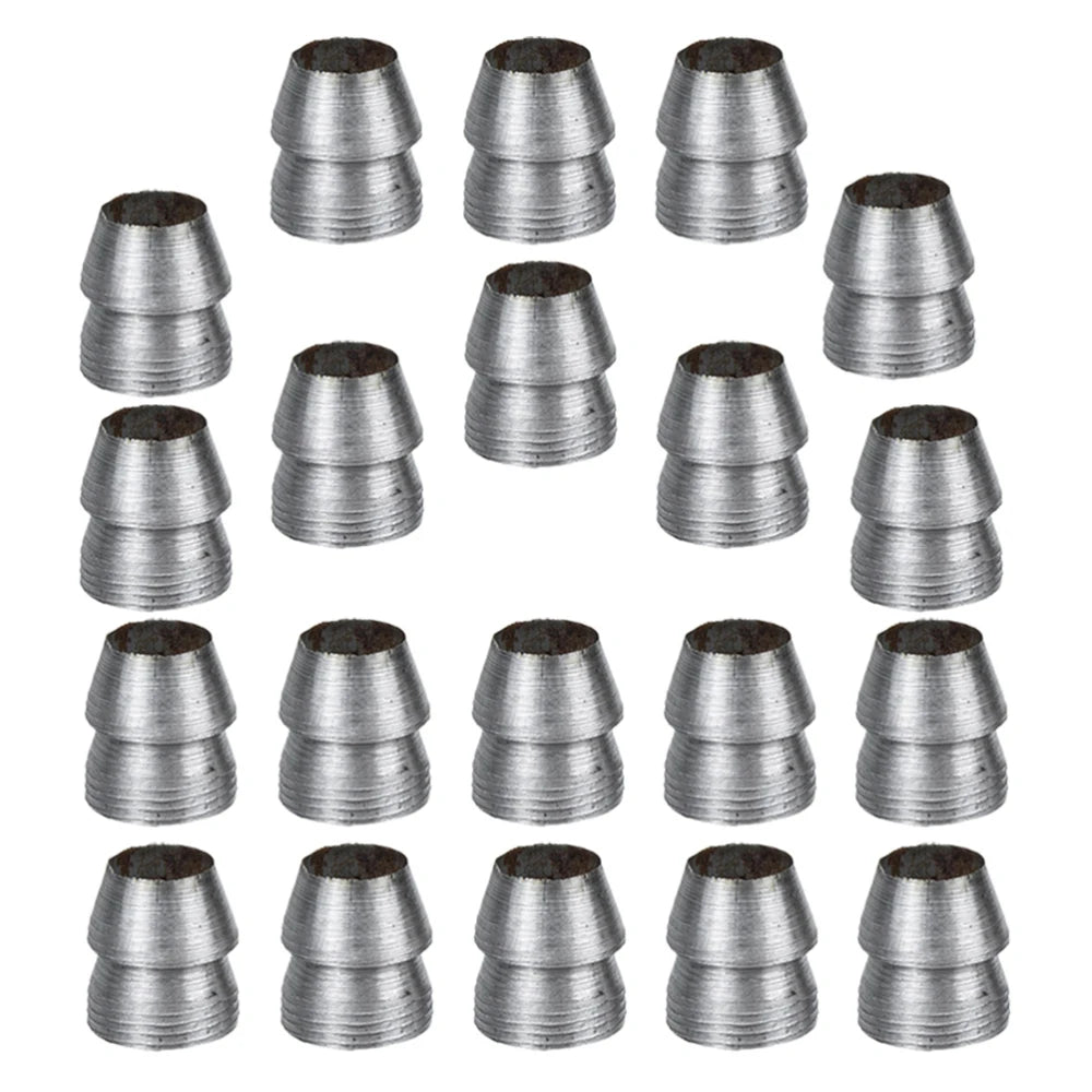 20 Pcs Metal Iron Wedges Hammer Handle Splitting Wedge Set For Axe Claw Hammer Steel For Carpentry Maintenance