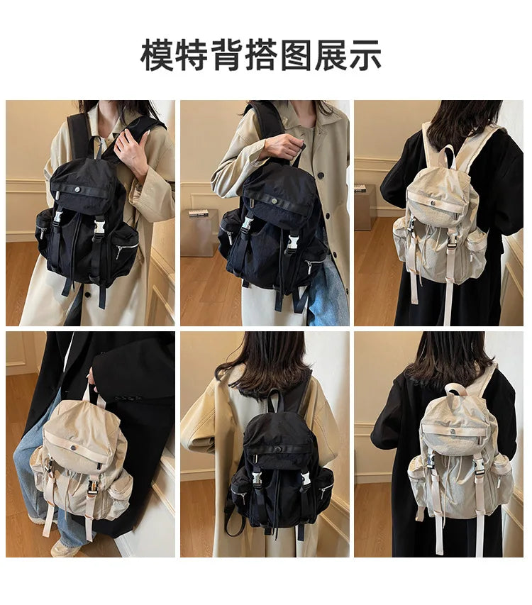 2025 Outdoor Hiking Backpack Large Capacity Waterproof Durable Rucksack for Students Travel Fitness Gym