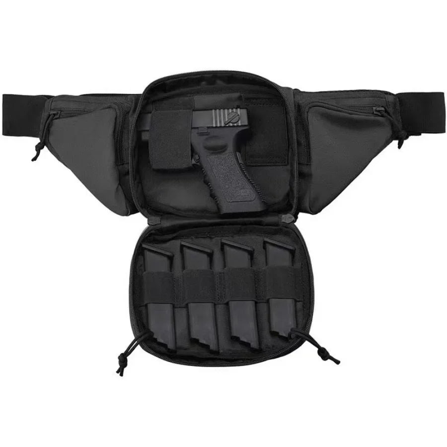 Outdoor Hiking Waist Bag Running Sports Functional Bag Cycling Bag Bum Bag Multi-functional Tool Shoulder Tactical Waist Pack