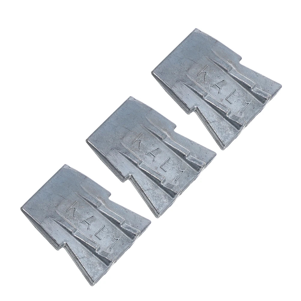 3pcs Ax Axe Handle Accessory Iron Installation Supplies Wedges Splitting Fixing Tool Handle Repair Triangle Kit