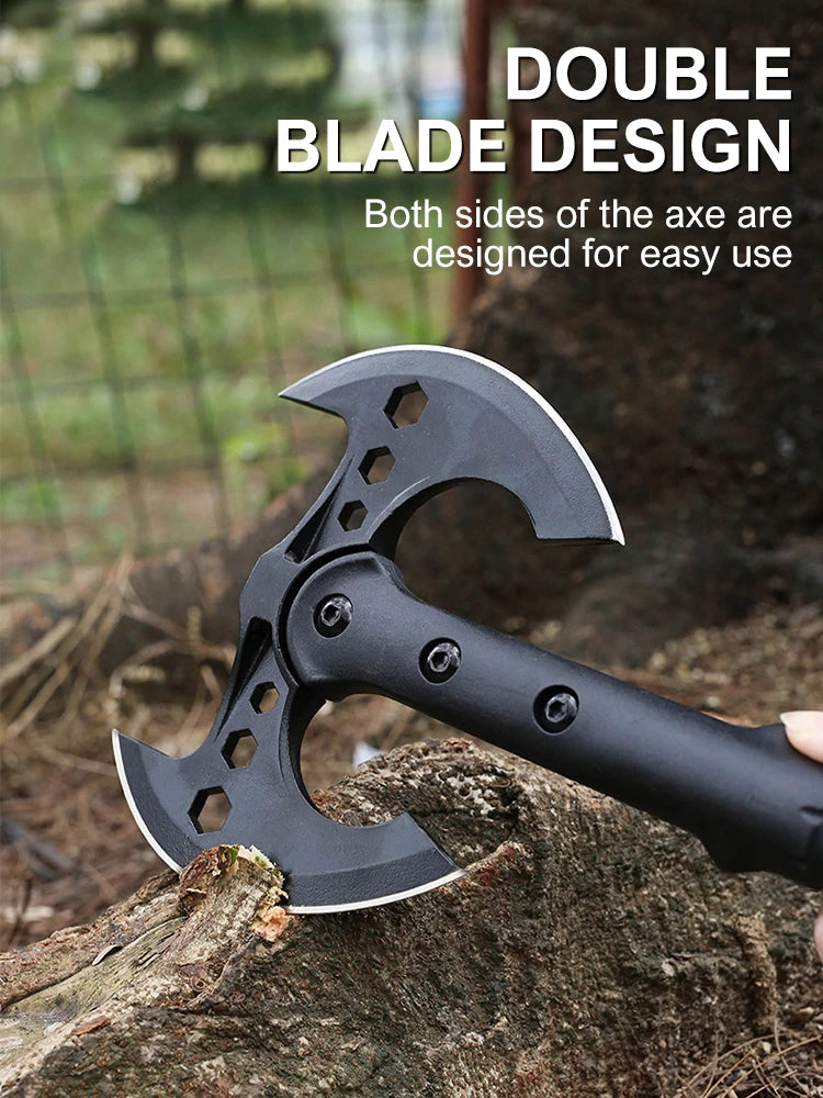 Tactical axe, mountain carving, woodworking axe, chopping wood, firefighting axe, vehicle mounted camping axe