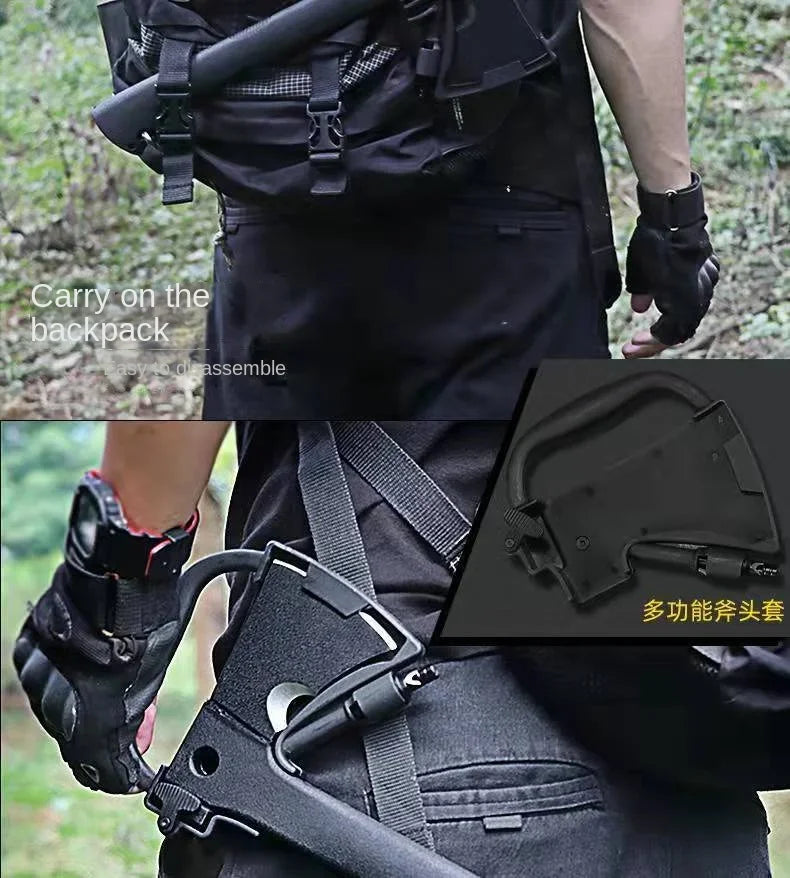 Outdoor Axe Mountain Caving Axe FirewoodTactical Camping Survival Equipment Mountain Cutting Axe multi tool tactical equipment