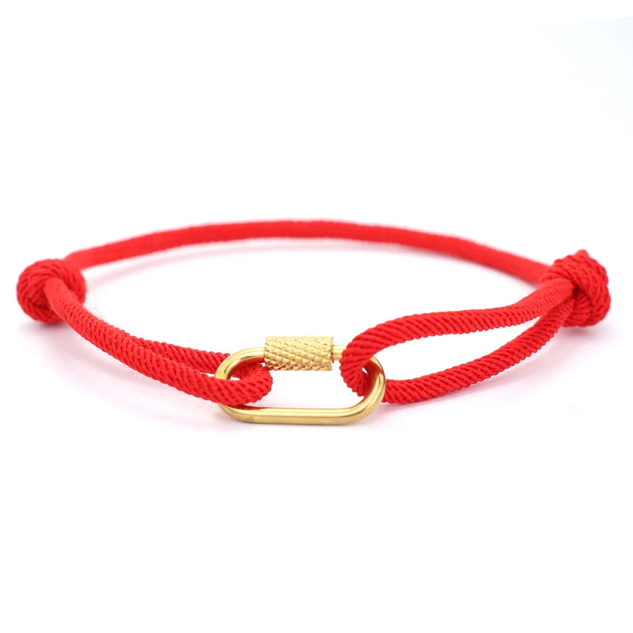 Adjustable Survival Bracelet With Multi-color Options Stainless Steel Clasp For Men Outdoor Adventures Grade A 3mm Rope Braslet