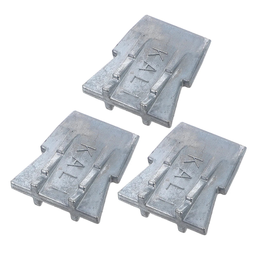 3pcs Ax Axe Handle Accessory Iron Installation Supplies Wedges Splitting Fixing Tool Handle Repair Triangle Kit