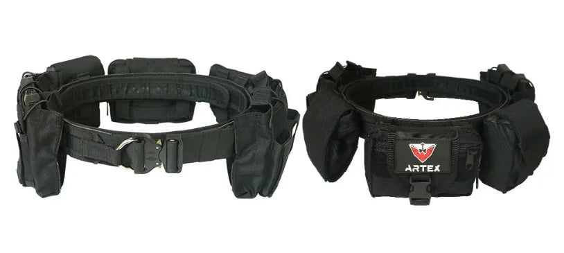 ARTEX Outdoor 1000D Nylon Battle Belt Sets Duty Belts Law Enforcement Airsoft Utility Belt with Mag Pouches