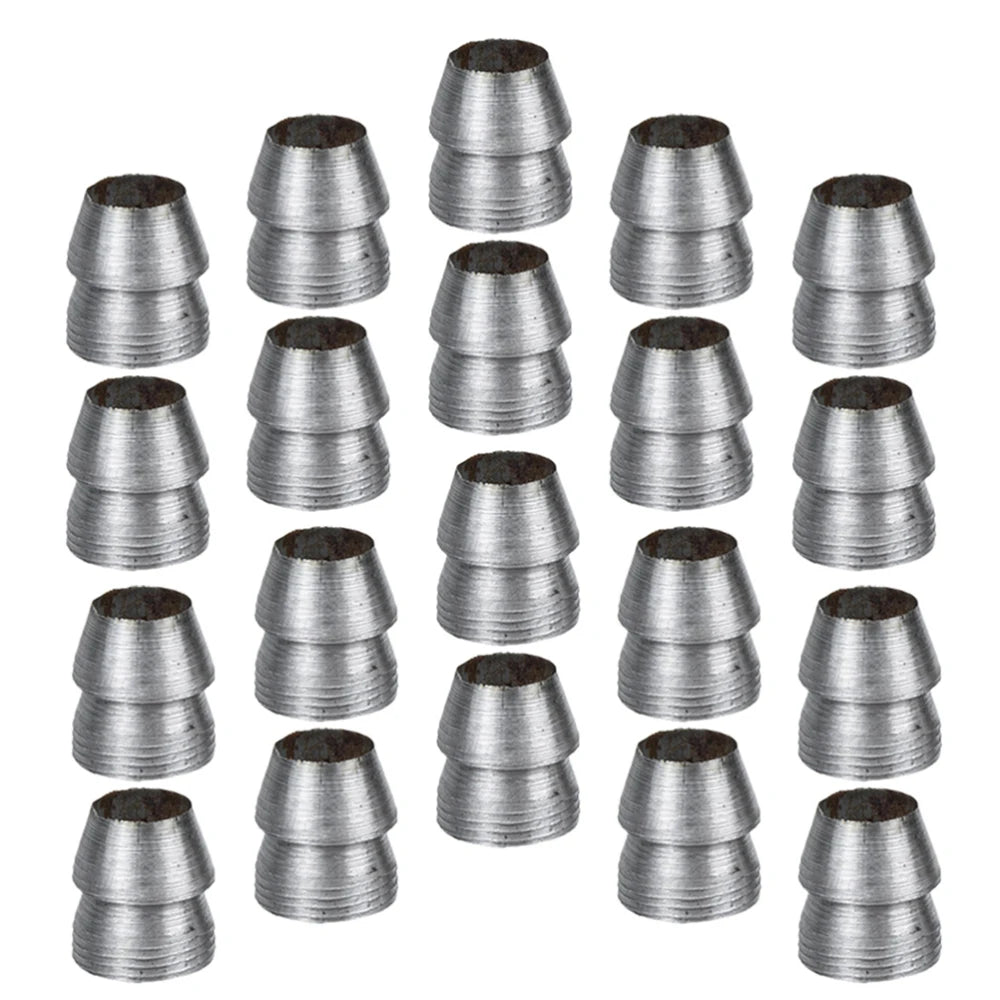 20 Pcs Metal Iron Wedges Hammer Handle Splitting Wedge Set For Axe Claw Hammer Steel For Carpentry Maintenance