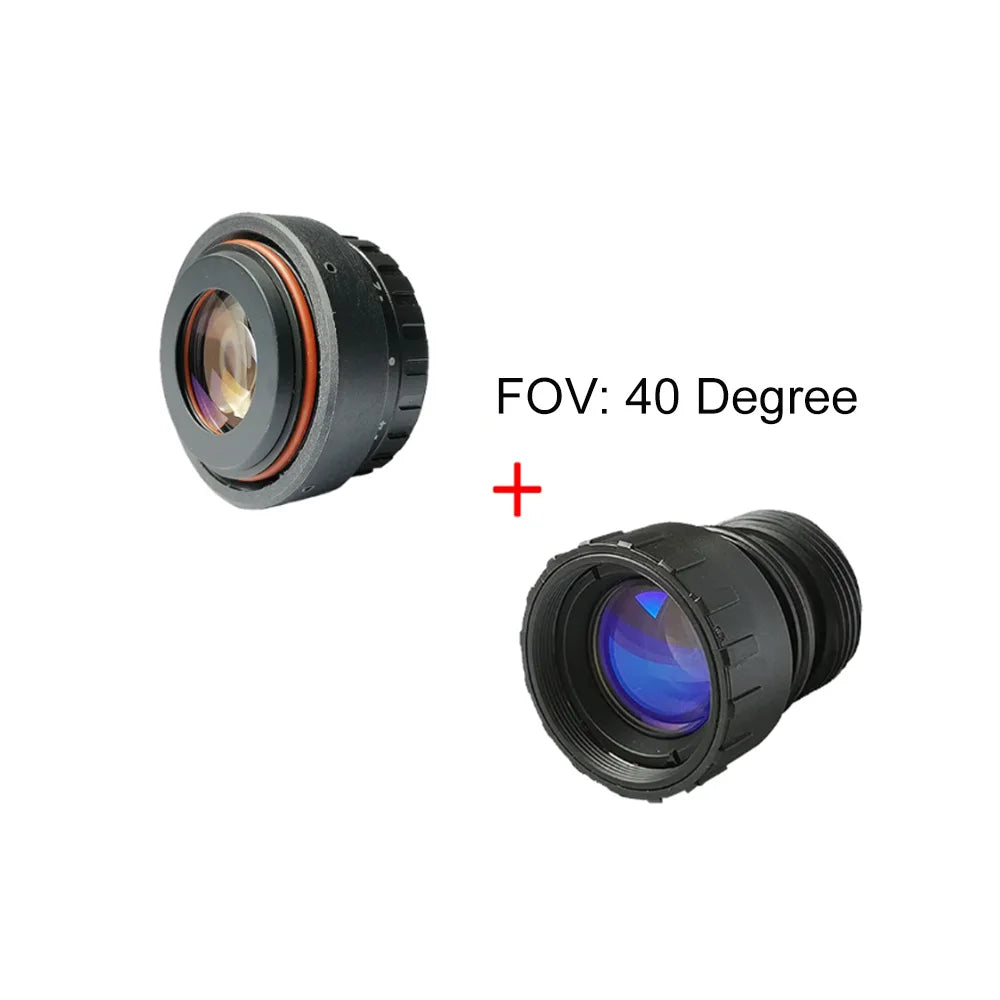 PVS14 Night Vision Device Objective Lens Eyepiece Set 40°Night Vision Low Light Enhancement Dustproof And Waterproof