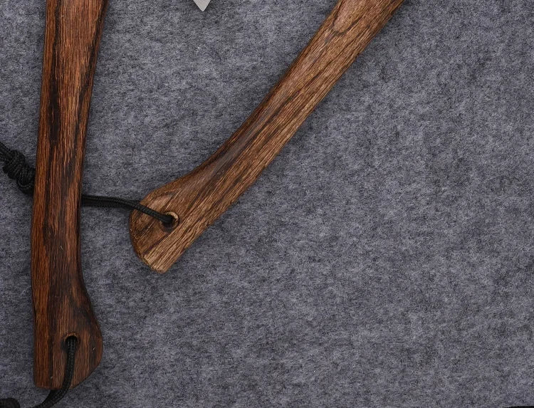 Outdoor camping firewood chopping tree head axe camping forging axe