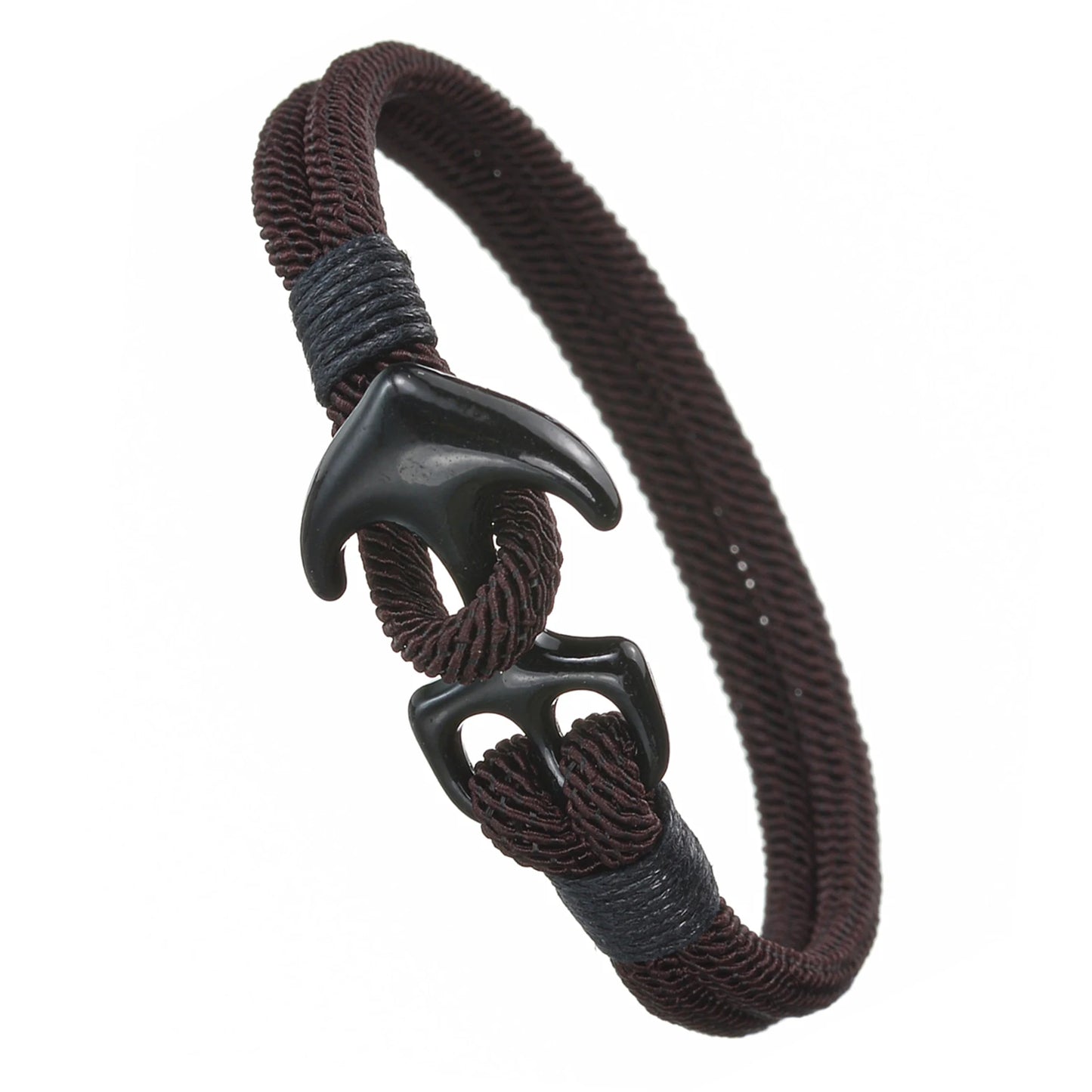 New Fashion Anchor Bracelet Men Handmade Survival Bracelet Male Bracelets Women Friend Gift Party Jewelry Pulseira Senhora