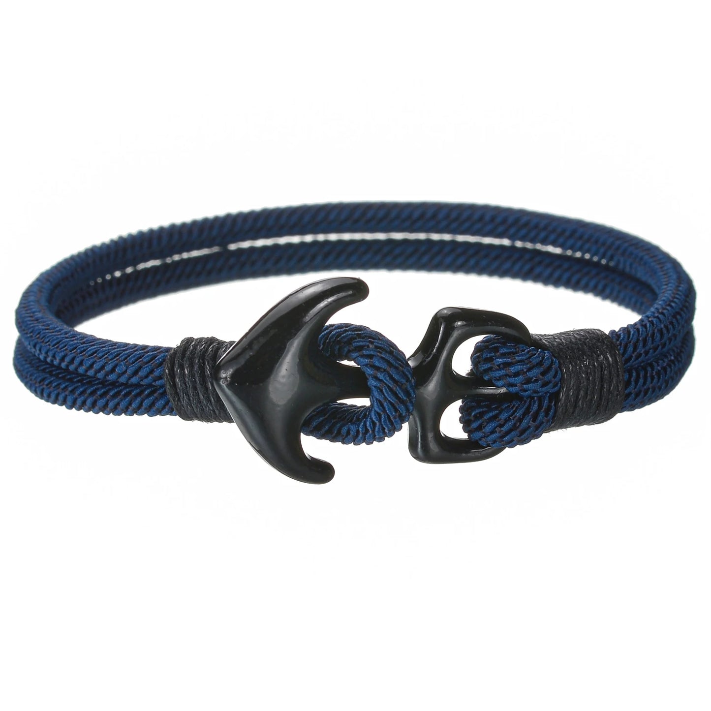 New Fashion Anchor Bracelet Men Handmade Survival Bracelet Male Bracelets Women Friend Gift Party Jewelry Pulseira Senhora