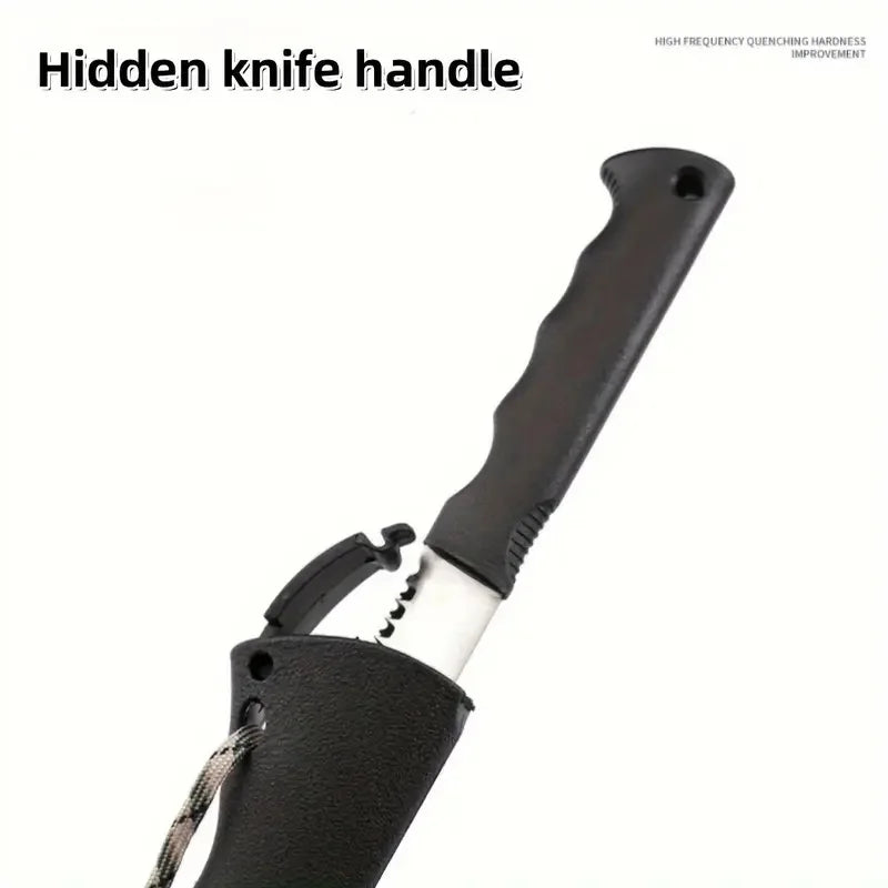 Camping outdoor axe multi-functional set camping fire axe high hardness tactical mountain axe hammer cut
