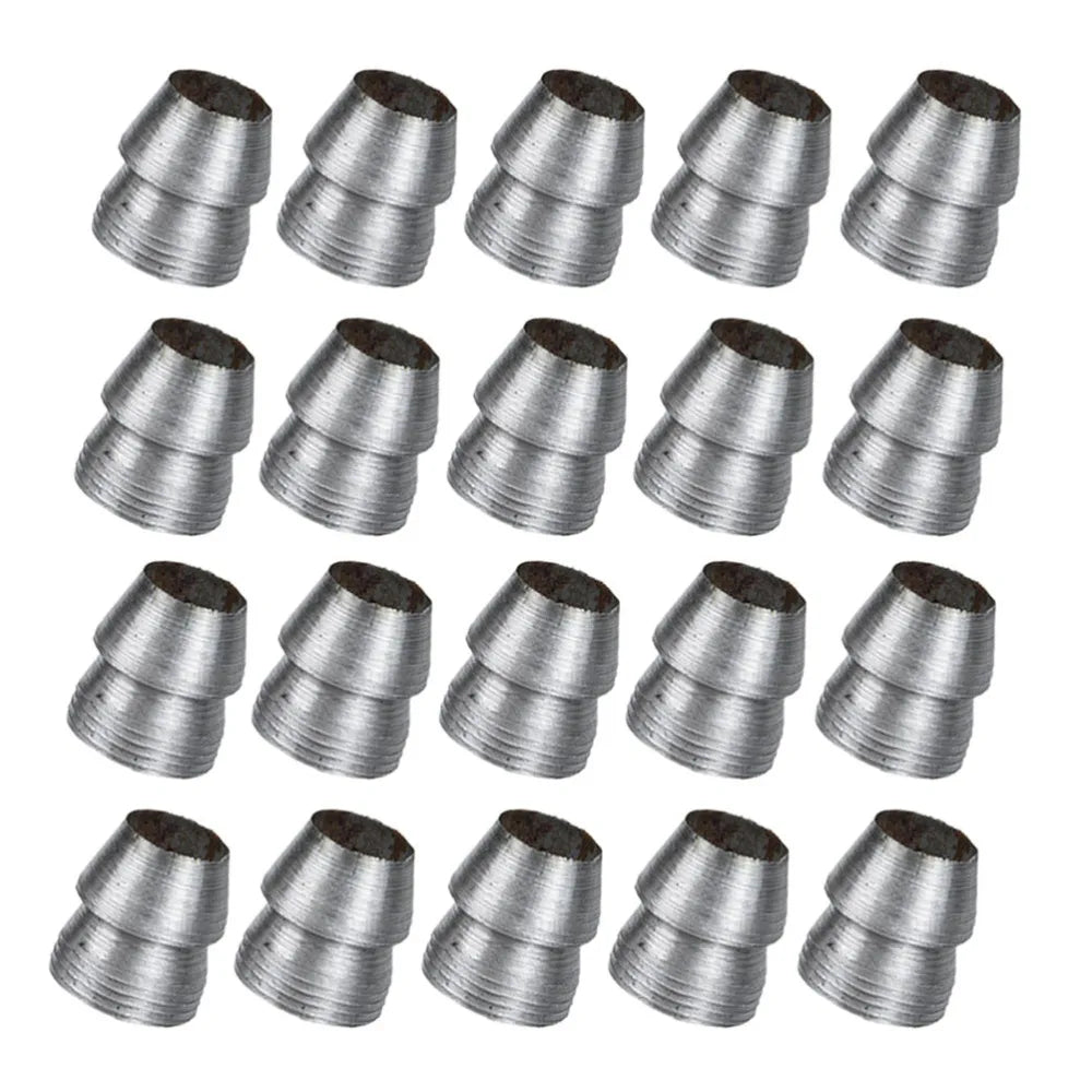 20 Pcs Metal Iron Wedges Hammer Handle Splitting Wedge Set For Axe Claw Hammer Steel For Carpentry Maintenance