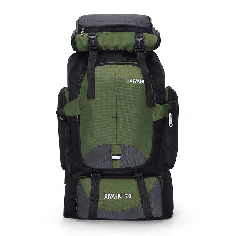 Hiking Backpack 70L Oxford Large Rucksack for Travelling Camping Hunting Bag Waterproof Lightweight Backpacks