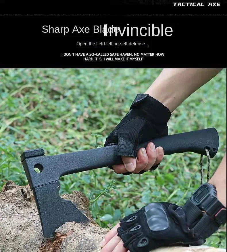 Outdoor Axe Mountain Caving Axe FirewoodTactical Camping Survival Equipment Mountain Cutting Axe multi tool tactical equipment